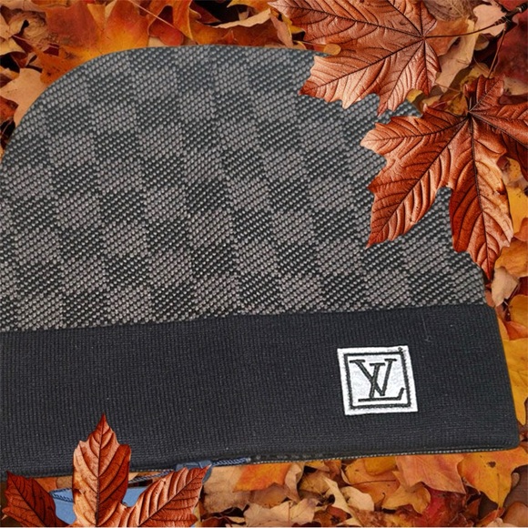 Louis Vuitton Checkered Beanie - Picture 1 of 4